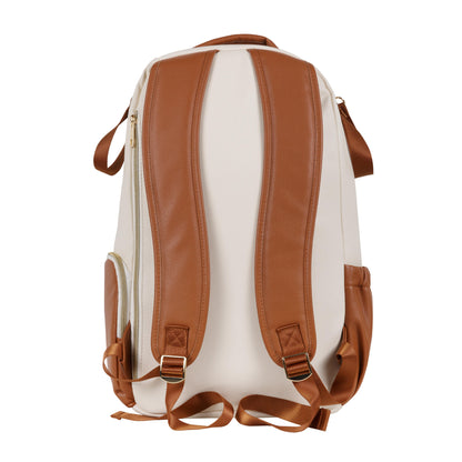 Großer Wickelrucksack – Cappuccino - Lomi Kids Shop