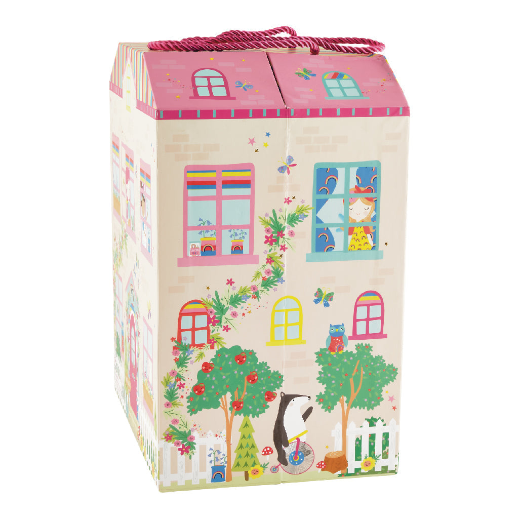 Spielbox mit Holzteilen - Regenbogenfee - Lomi Kids Shop