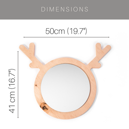 Children's Wall Mirror (4 Different Shapes)