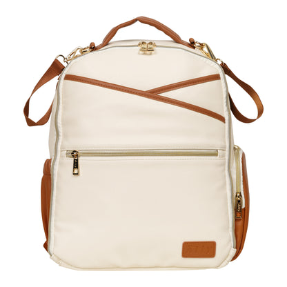 Kleiner Wickelrucksack – Cappuccino - Lomi Kids Shop