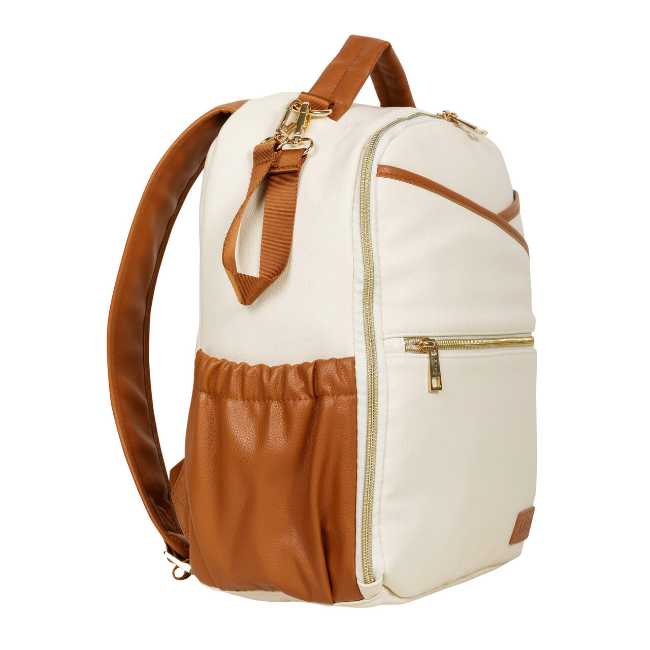 Kleiner Wickelrucksack – Cappuccino - Lomi Kids Shop