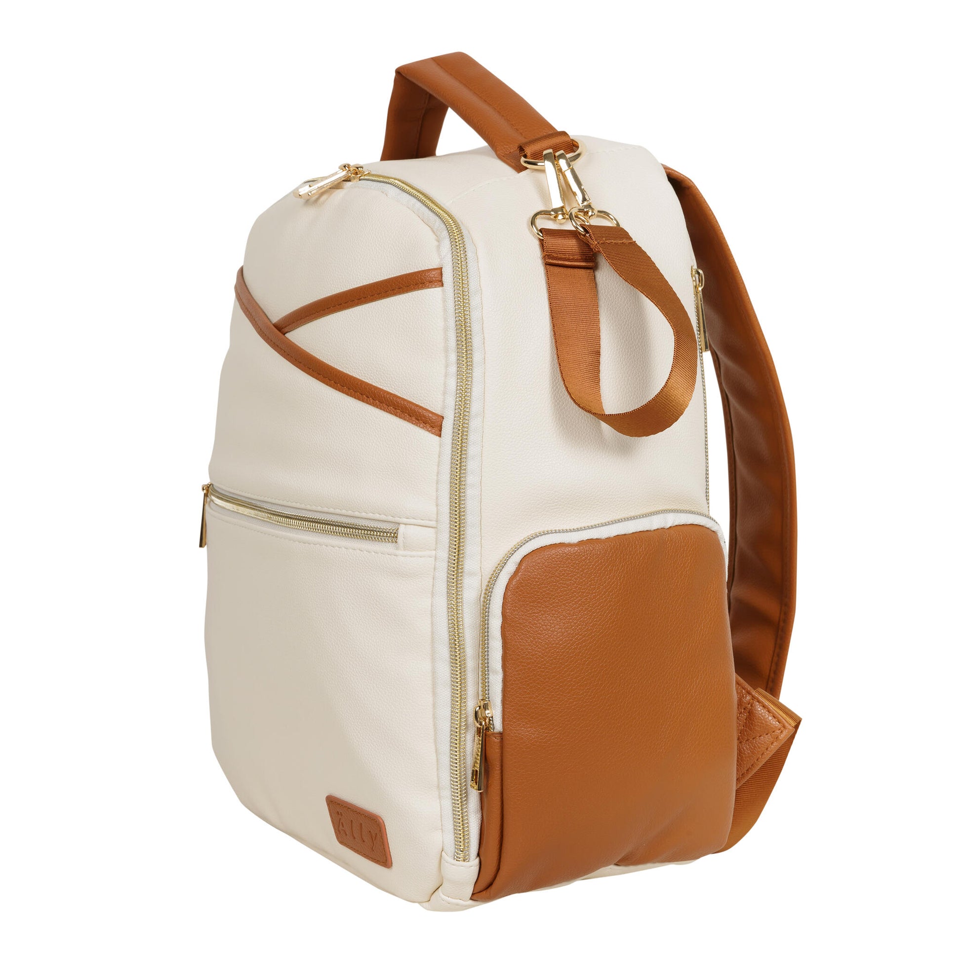 Kleiner Wickelrucksack – Cappuccino - Lomi Kids Shop