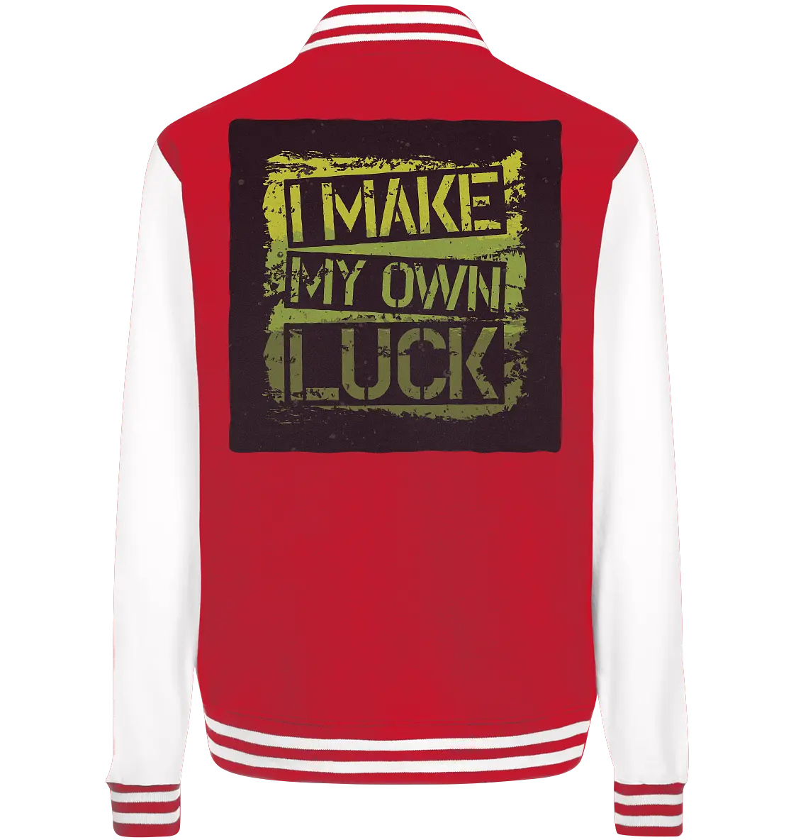 I make my own Luck - College Jacket - Lomi Kids Shop