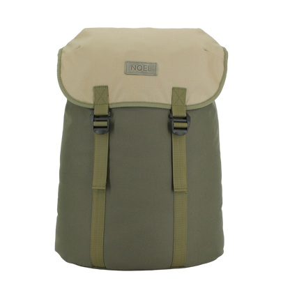 Cafe Rucksack mit G-Haken - Khaki & Beige - Lomi Kids Shop