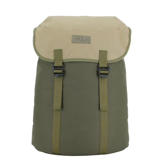 Cafe Rucksack mit G-Haken - Khaki & Beige - Lomi Kids Shop