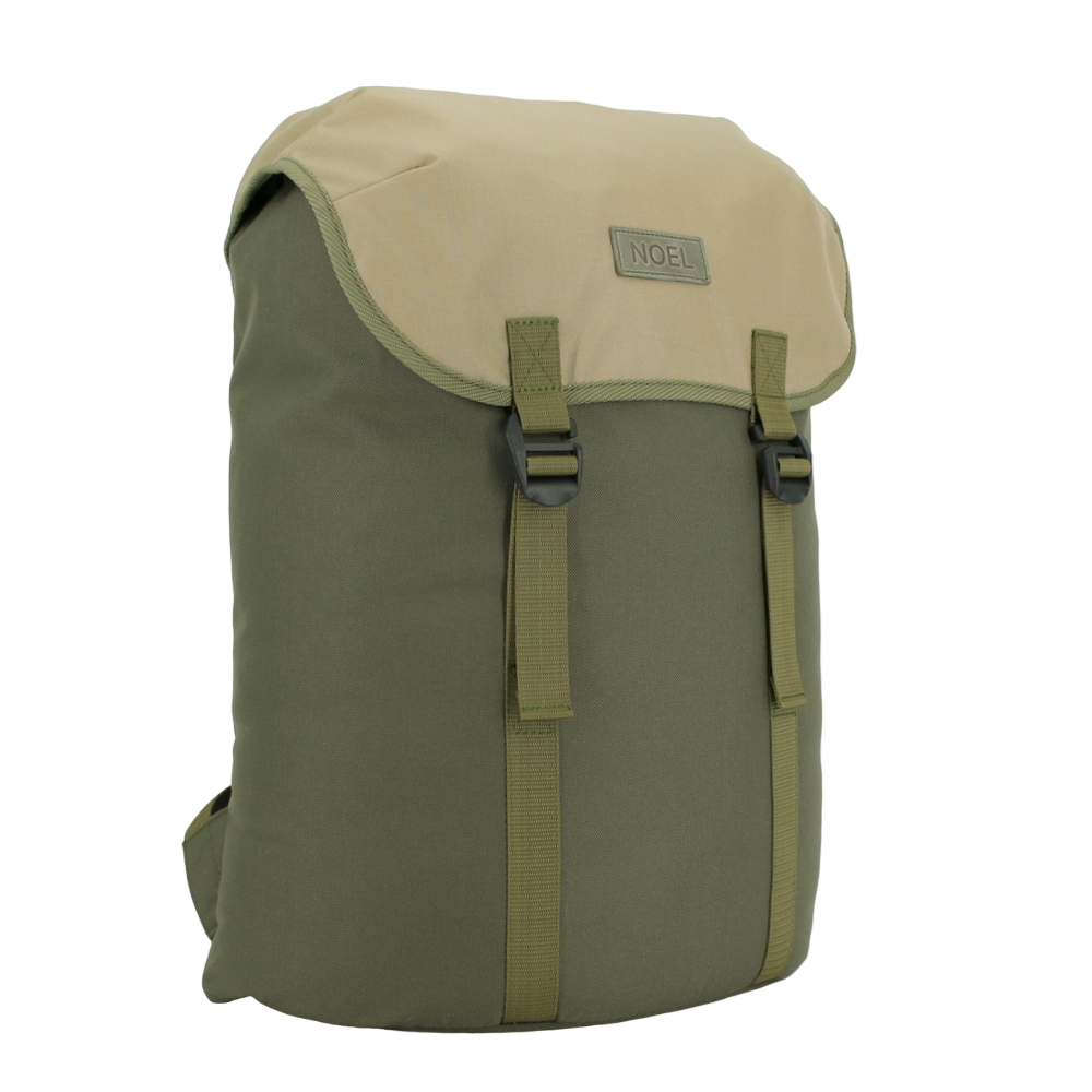 Cafe Rucksack mit G-Haken - Khaki & Beige - Lomi Kids Shop