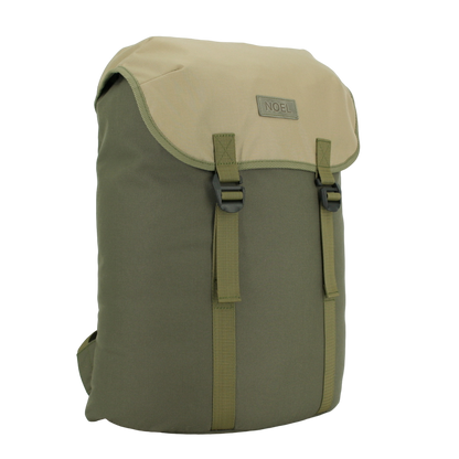 Cafe Rucksack mit G-Haken - Khaki & Beige - Lomi Kids Shop