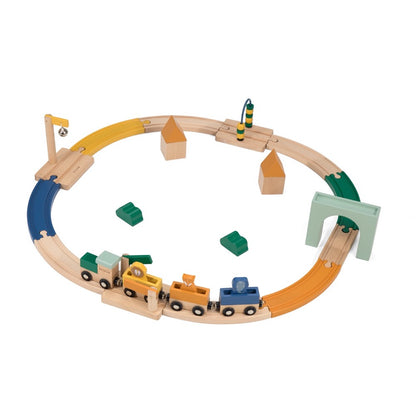 Holzeisenbahn-Set - Lomi Kids Shop