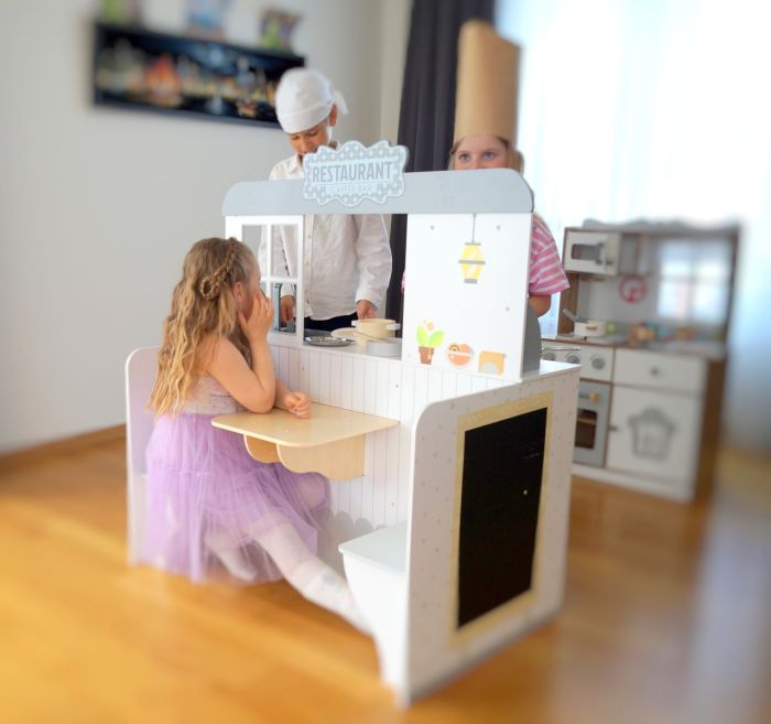 2in1 Diner aus Holz - Lomi Kids Shop