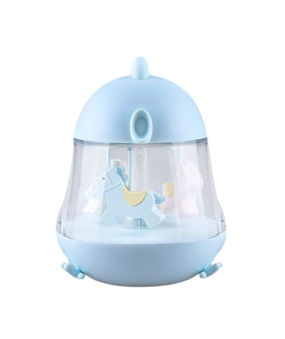 Lampe mit Karussell und Musik - Blau - Lomi Kids Shop