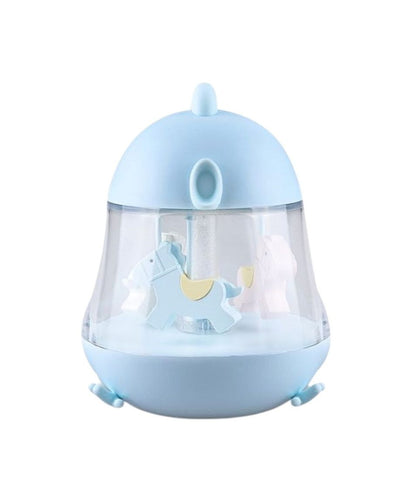 Lampe mit Karussell und Musik - Blau - Lomi Kids Shop