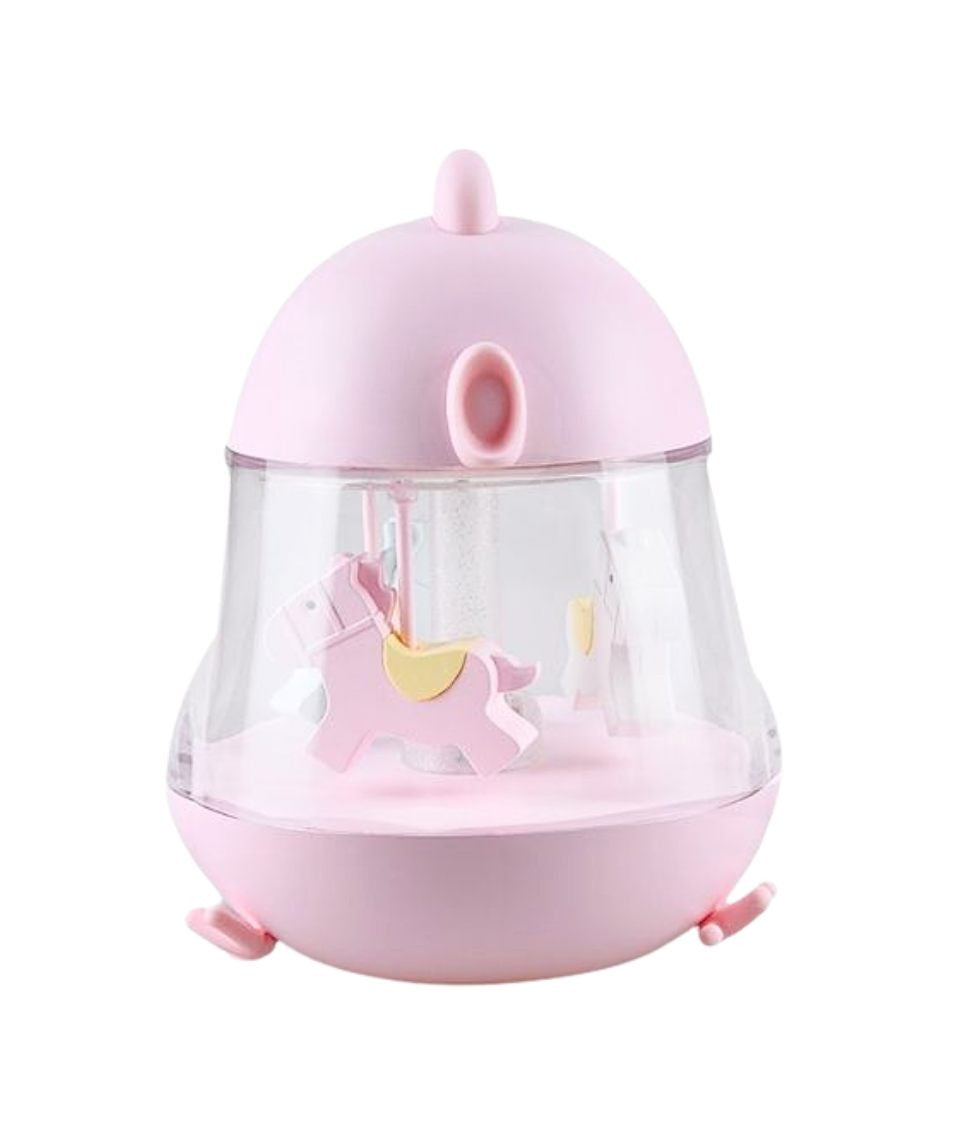 Lampe mit Karussell und Musik - Rosa - Lomi Kids Shop