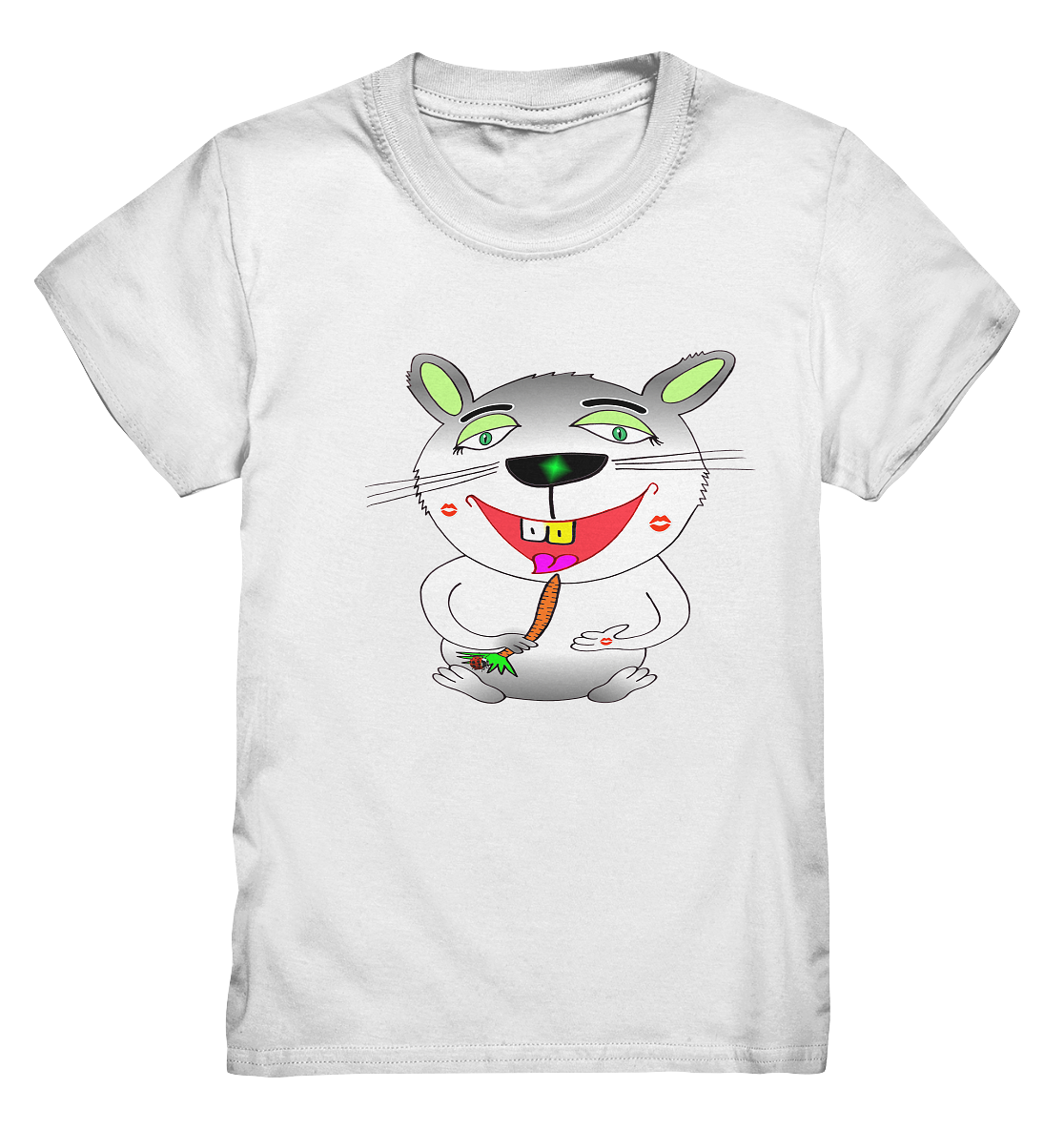 Komischer Hase - Kids Premium Shirt