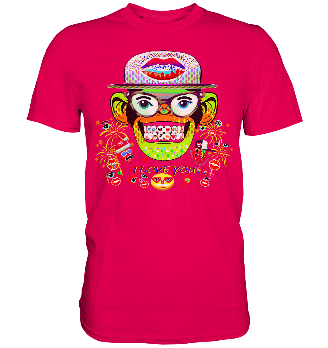 Street King Monkey - Premium Shirt