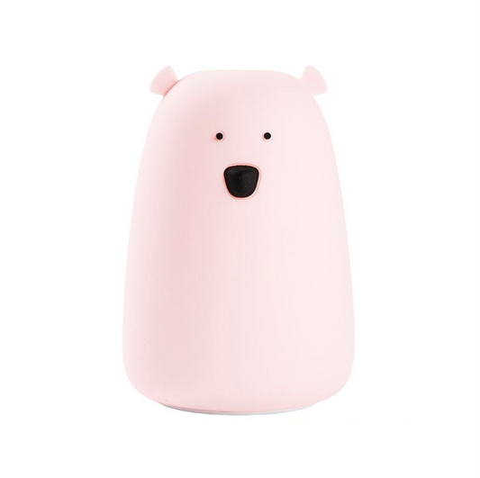 Big Bear Silikonlampe - Rosa - Lomi Kids Shop