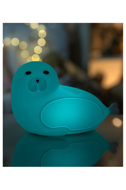 Seal Silikonlampe mit Fernbedienung - Weiß - Lomi Kids Shop