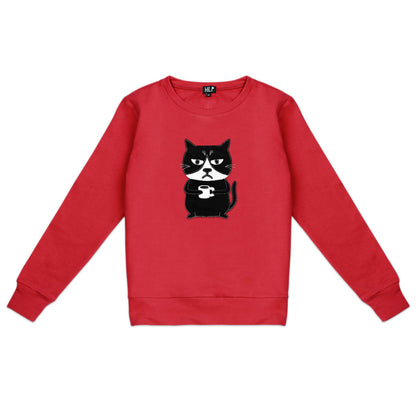 Grumpy Cat-Sweatshirt für Damen - Lomi Kids Shop