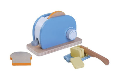 Kleines Toaster-Set aus Holz - Lomi Kids Shop