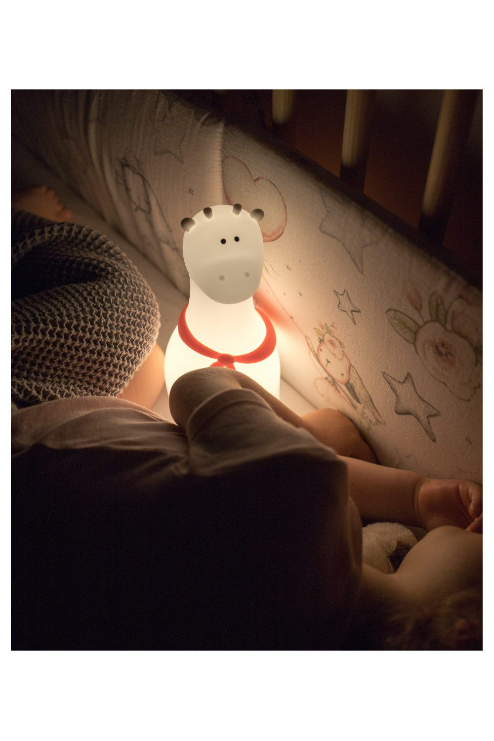 Giraffe Silikonlampe - Weiß - Lomi Kids Shop