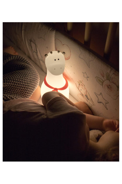 Giraffe Silikonlampe - Weiß - Lomi Kids Shop